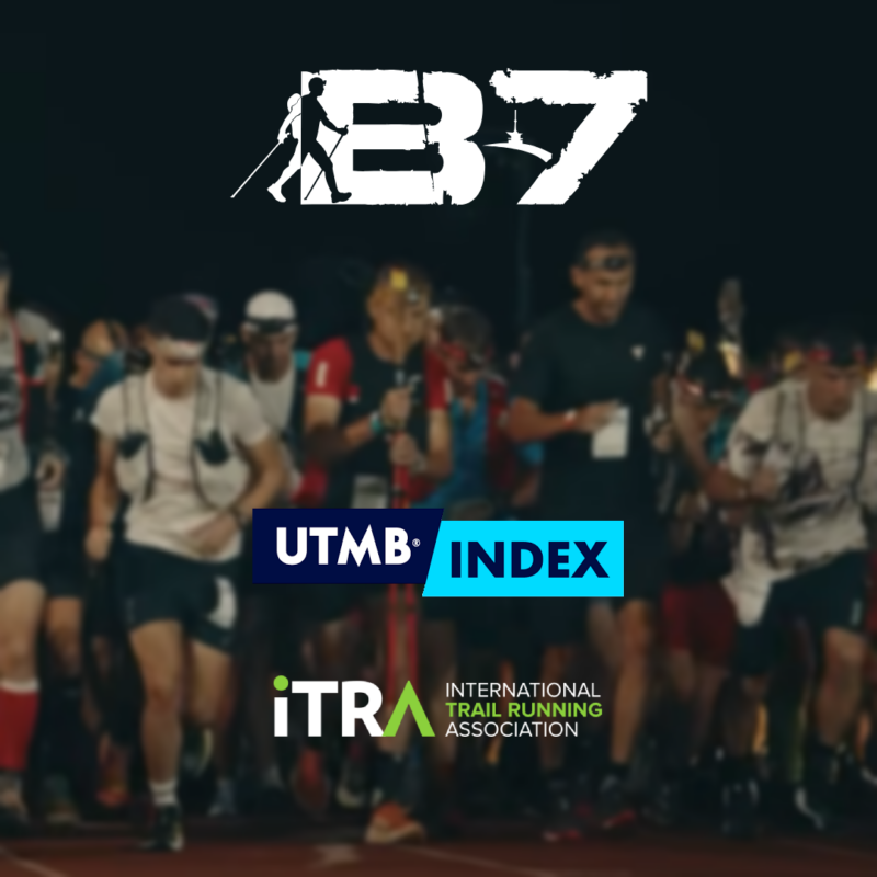 Výsledky z B7 v UTMB a ITRA indexu